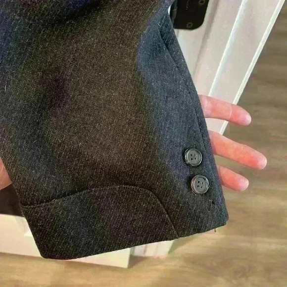 Hughes Hatcher VTG Wool Single Breasted Mens Overcoat , Custom see measurements - Picture 4 of 12